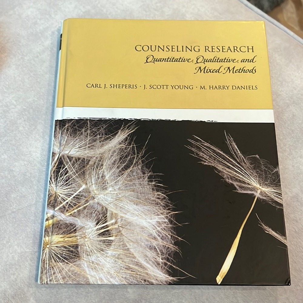Counseling Research Quantitative Qualitative And Mixed Methods Sheperis